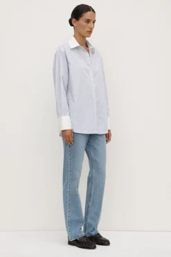 Alec Poplin Stripe Shirt^Assembly Label Discount