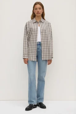Amber Check Shirt^Assembly Label Discount