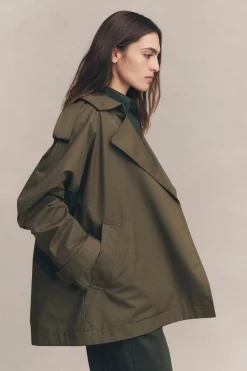 Arden Short Mac Jacket^Assembly Label Hot