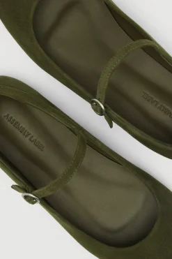 Beth Suede Ballet Flat^Assembly Label Hot