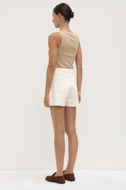 Boxy Denim Short^Assembly Label Clearance
