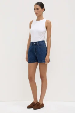 Boxy Denim Short^Assembly Label Fashion