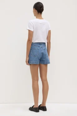 Boxy Denim Short^Assembly Label Clearance