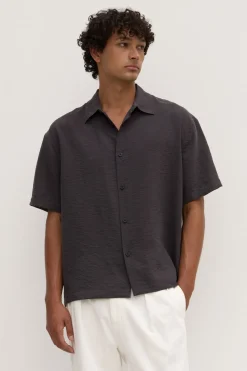 Brook Silk Short Sleeve Shirt^Assembly Label Hot