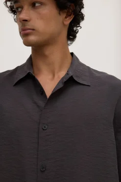 Brook Silk Short Sleeve Shirt^Assembly Label Hot