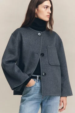Camille Wool Cashmere Jacket^Assembly Label Sale