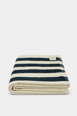 Cotton Stripe Beach Towel^Assembly Label Clearance