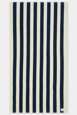 Cotton Stripe Beach Towel^Assembly Label Clearance