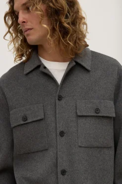 Driver Wool Blend Jacket^Assembly Label Clearance