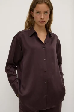 Ena Silk Shirt^Assembly Label Fashion