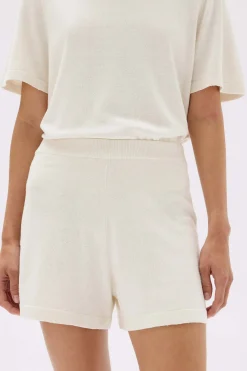 June Silk Knit Short^Assembly Label New