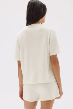 June Silk Knit Short^Assembly Label New