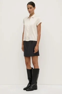 Karri Silk Short Sleeve Shirt^Assembly Label Fashion