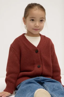 Kids Cotton Knit Cardigan^Assembly Label Outlet