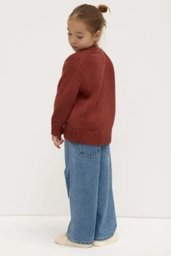 Kids Cotton Knit Cardigan^Assembly Label Outlet