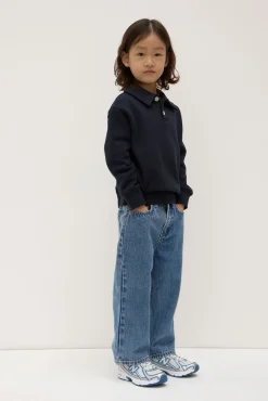 Kids Fleece Polo^Assembly Label New