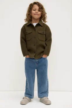 Kids Wool Overshirt^Assembly Label Best