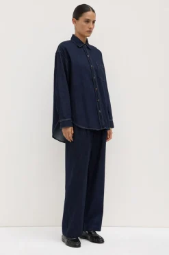 Kiera Recycled Denim Shirt^Assembly Label Hot