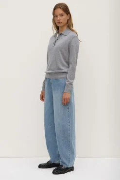 Lara Cashmere Knit Polo^Assembly Label Discount
