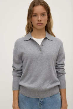 Lara Cashmere Knit Polo^Assembly Label Discount