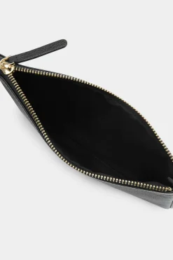 Leather Zip Pouch^Assembly Label Best