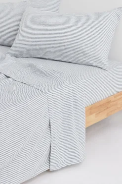 Linen Fitted Sheet^Assembly Label Hot