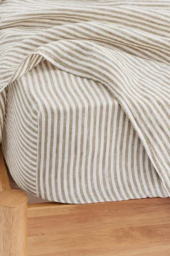 Linen Fitted Sheet^Assembly Label Clearance