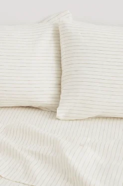 Linen Fitted Sheet^Assembly Label Fashion