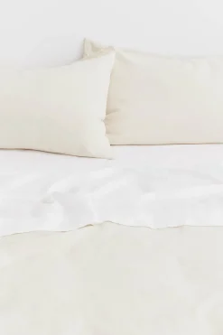 Linen Fitted Sheet^Assembly Label Hot