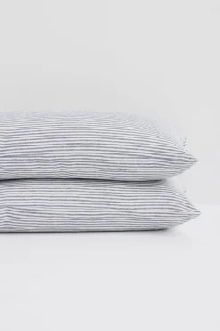Linen Standard Pillow Cases^Assembly Label New