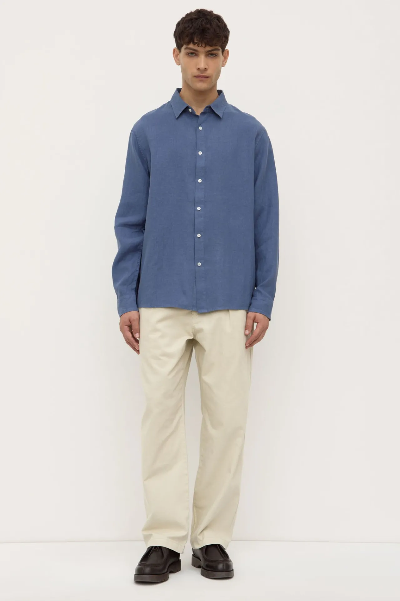 Mens Everyday Linen Shirt^Assembly Label Clearance