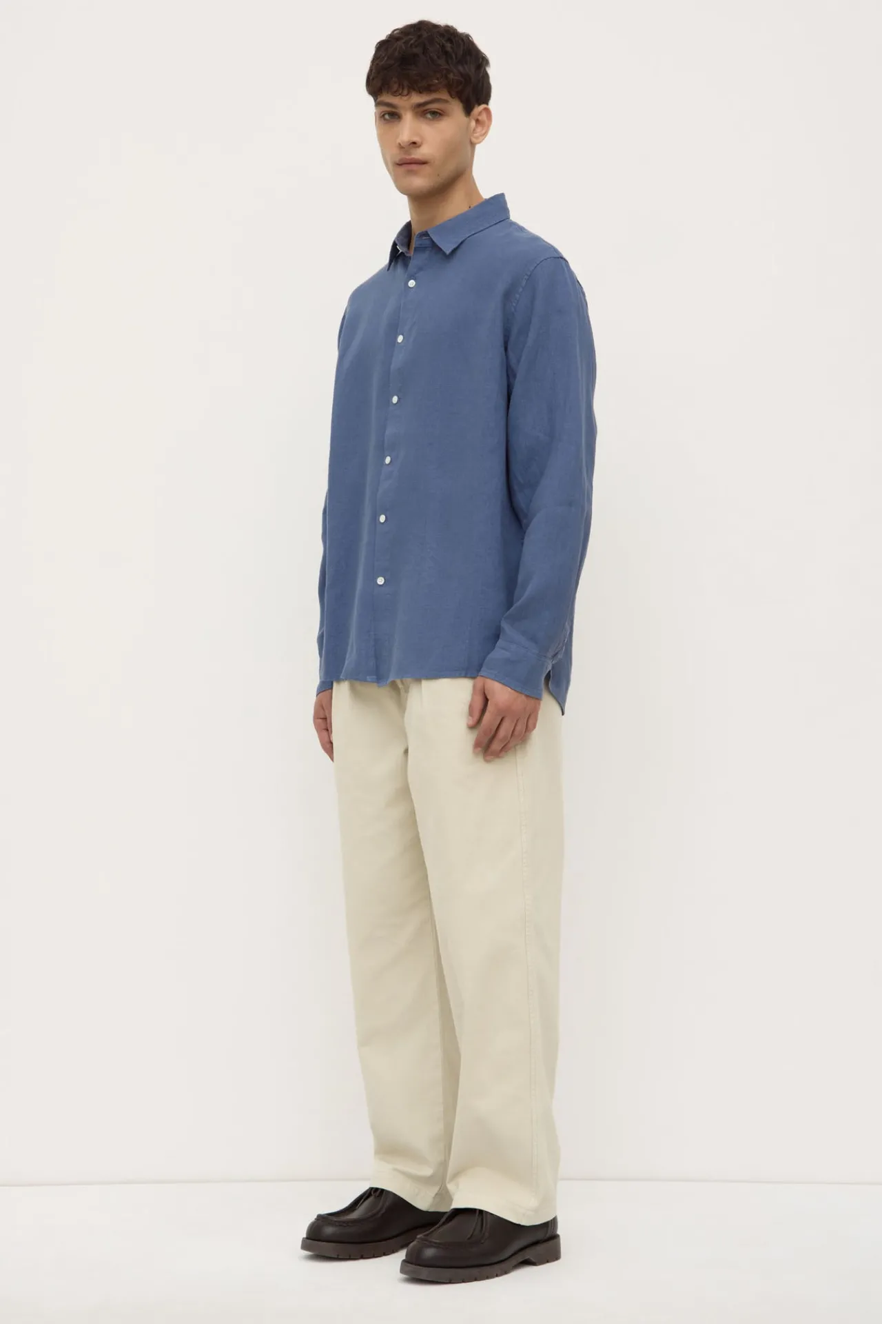 Mens Everyday Linen Shirt^Assembly Label Clearance
