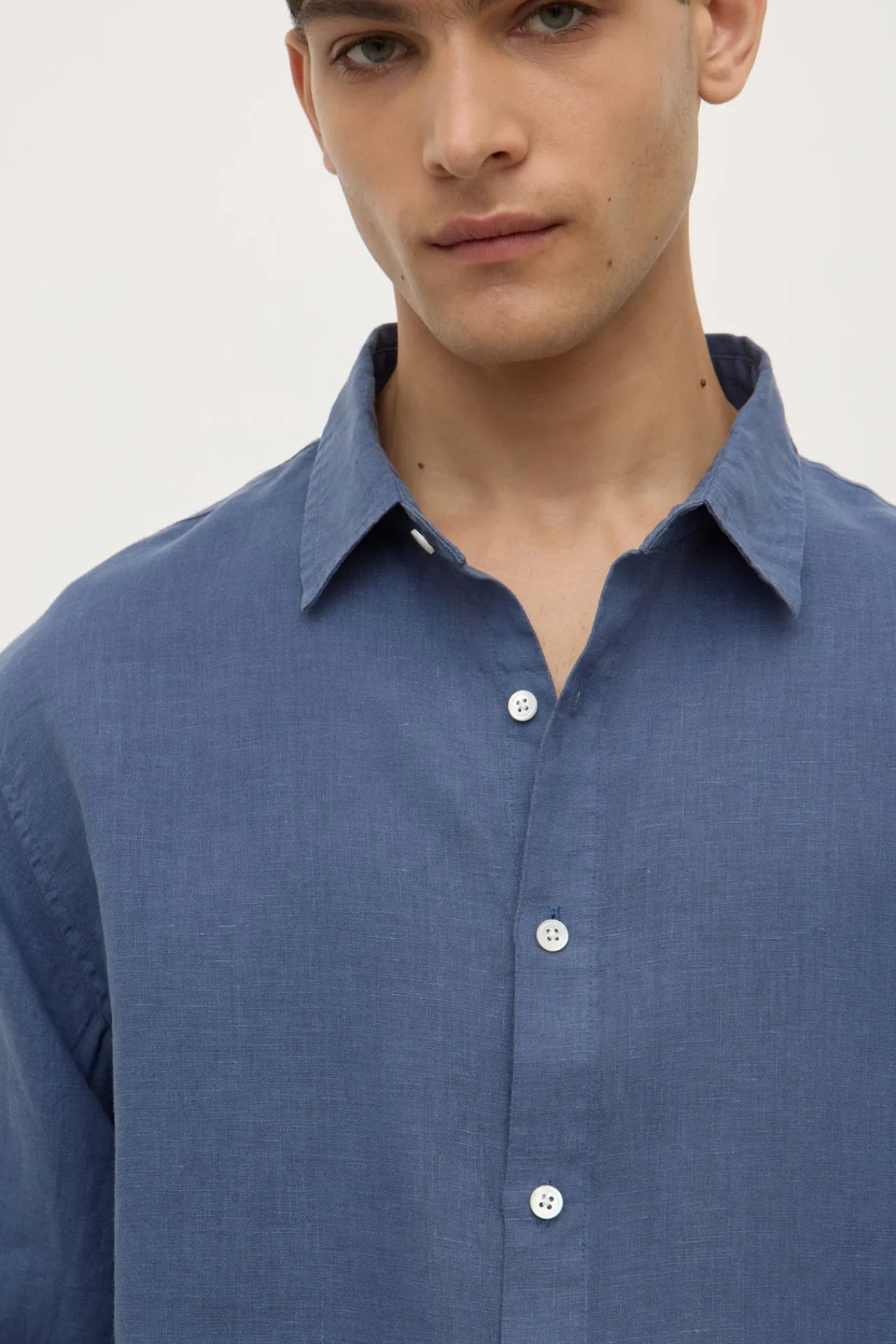 Mens Everyday Linen Shirt^Assembly Label Clearance