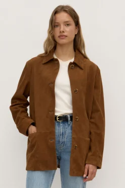 Naomi Suede Jacket^Assembly Label Hot