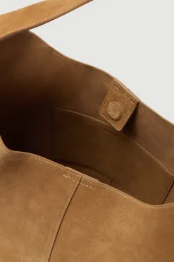Neve Suede Shoulder Bag^Assembly Label Online