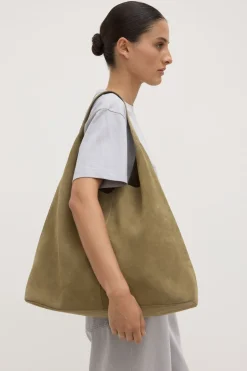 Neve Suede Shoulder Bag^Assembly Label Sale