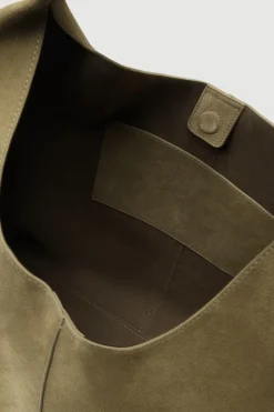 Neve Suede Shoulder Bag^Assembly Label Sale