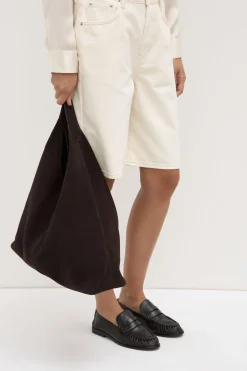 Neve Suede Shoulder Bag^Assembly Label Clearance