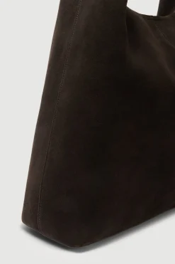 Neve Suede Shoulder Bag^Assembly Label Clearance