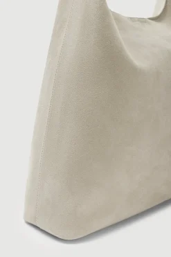 Neve Suede Shoulder Bag^Assembly Label Outlet
