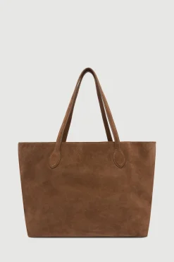 Olivia Suede Tote Bag^Assembly Label Best