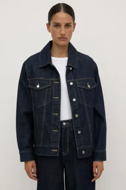 Oversized Denim Jacket^Assembly Label Outlet