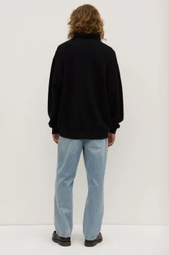 Palmer Wool Blend Funnel Neck Zip Sweat^Assembly Label Sale