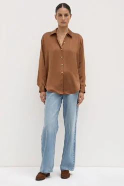 Pippa Silk Shirt^Assembly Label New
