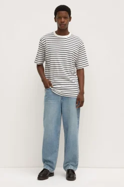 Port Stripe Short Sleeve Tee^Assembly Label New