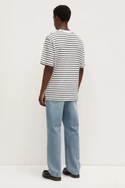 Port Stripe Short Sleeve Tee^Assembly Label New