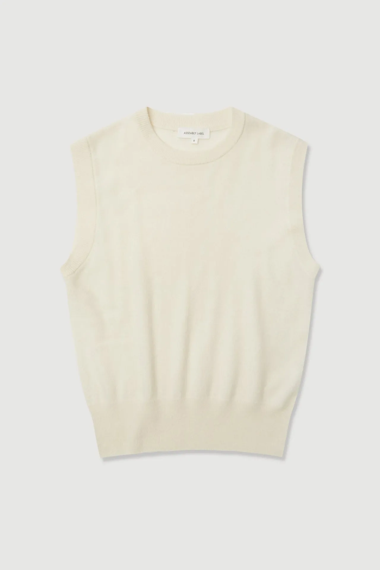 Relaxed Cashmere Vest^Assembly Label Hot