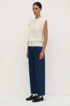 Relaxed Cashmere Vest^Assembly Label Hot