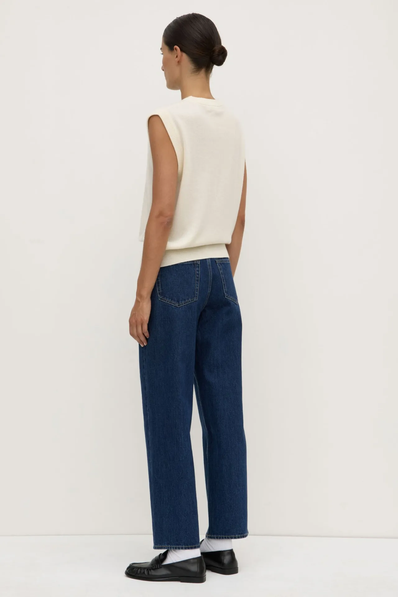 Relaxed Cashmere Vest^Assembly Label Hot