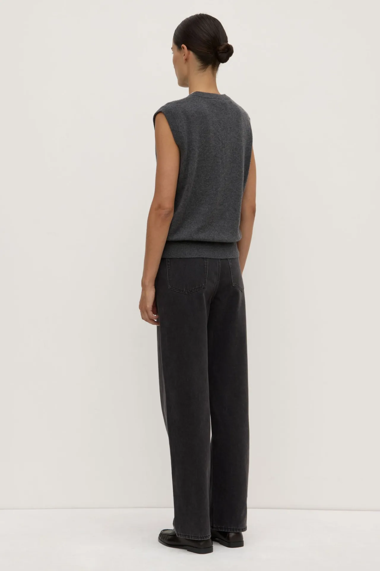 Relaxed Cashmere Vest^Assembly Label Best